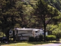 Our rig at Humbug Mountain State Park Campground