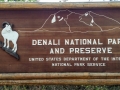 Denali National Park & Preserve Sign