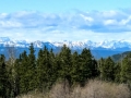 Mountain vista near Toad River, BC