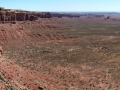 View of the Valley of the Gods from the Moki Dugway