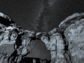Starry Sky Over Hoodoos