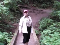 Mom on trail to Second Beach at La Push