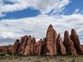 Rock fins at Arches National Park