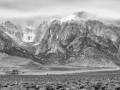 Clearing Storm & Blowing Snow in the Eastern Sierras