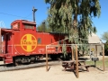 Playground & Caboose at Barstow / Calico KOA, Yermo, California