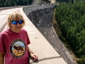 Kim at Hungry Horse Dam