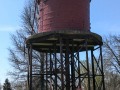 Last Standing Railroad Watertower in Iowa - Humeston, Iowa