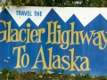 Stewart, BC - Glacier/Cassiar Highway - Glacier Highway Sign