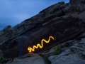 Light-Painting-Snake-Petroglyph