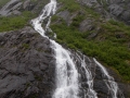 Portage Glacier Tour - Waterfall