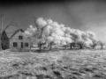Hasty - Stone Ranch House - b/w