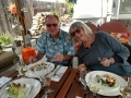 Dinner with Margo & Dave in Their Lovely Backyard - Great RV Friends from Oceanside